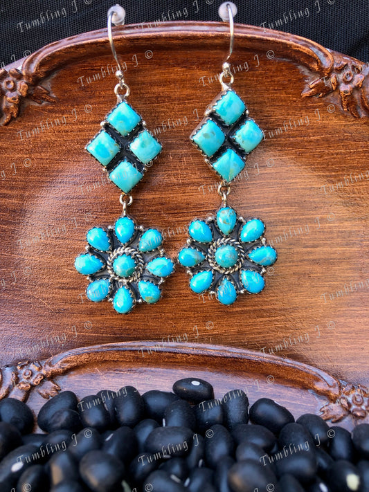 Kingman Diamond Burst earrings