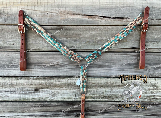 36” Arizona Dream Tie Dye Mohair Breast Collar