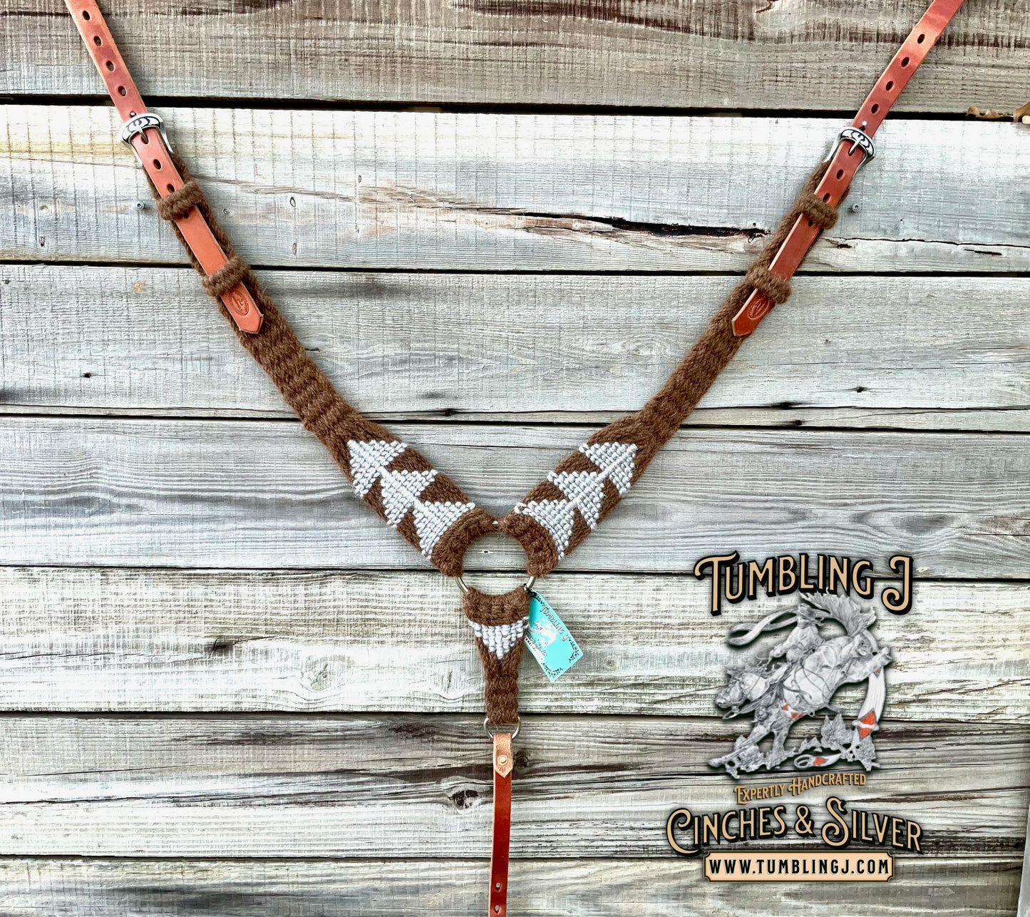 Mocha Alpaca Pulling Collar