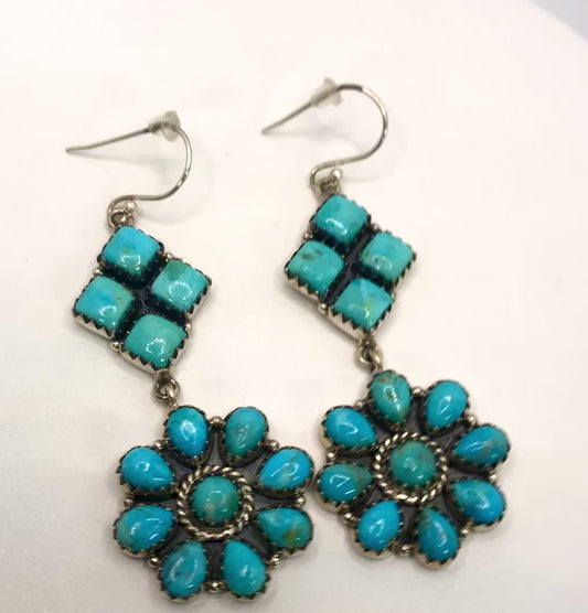 Kingman Diamond Burst earrings